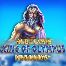 Age Of The Gods: King of Olympus Megaways logo by Origins at Billybets Casino