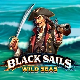 Black Sails Wild Seas online game logo by Infinity Dragon Studios on billybetscasinoo.com