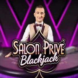 Blackjack Salon Privé online game logo by Ezugi on billybetscasinoo.com
