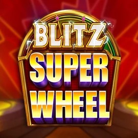 Blitz Super Wheel slot logo by Pragmatic Play at Billybets Casino