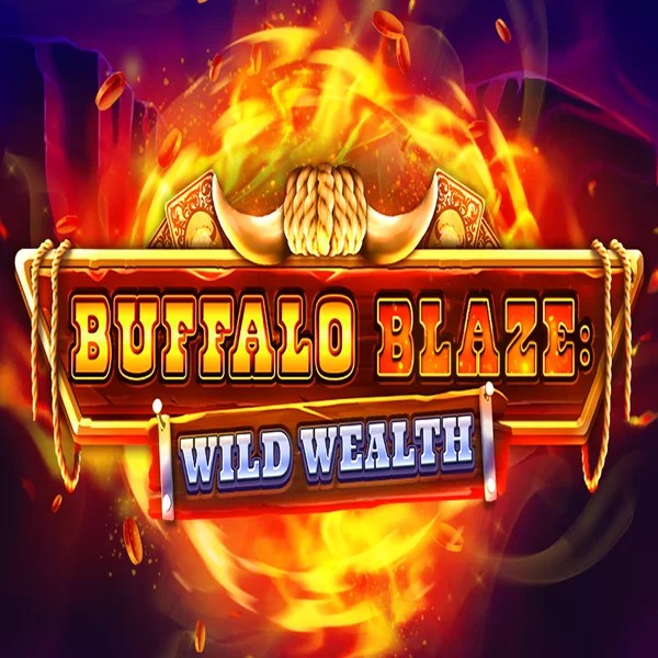 Buffalo Blaze Wild Wealth logo by OctoPlay Billybets Casino