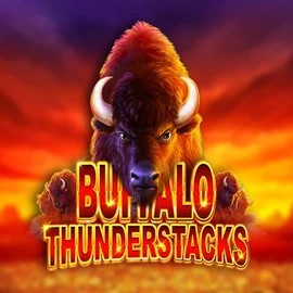 Slots logo of Buffalo Thunderstacks from Amatic Industries at Billybets Casino
