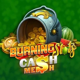 Official Slots logo: Burning Slots Cash Mesh by BF Games at Billybets Casino