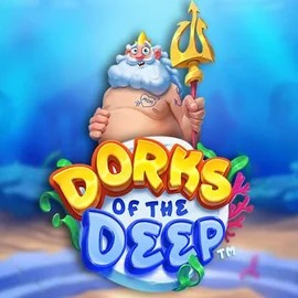 Dorks of the Deep online game logo by Hacksaw Gaming on billybetscasinoo.com