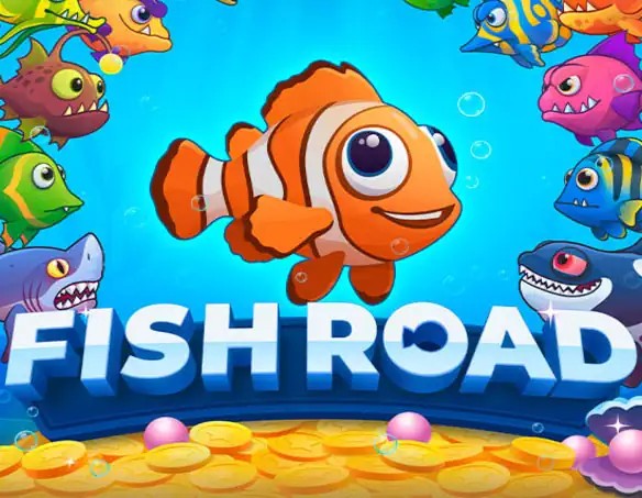 Fish Road slot icon by InOut, available at Billybets Casino