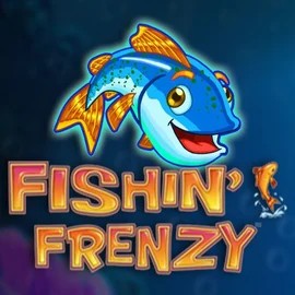 Fishin Frenzy logo by Blueprint Gaming Billybets Casino
