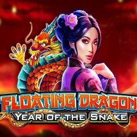 Floating Dragon Year of the Snake by Pragmatic Play, showcased at billybetscasinoo.com – game logo