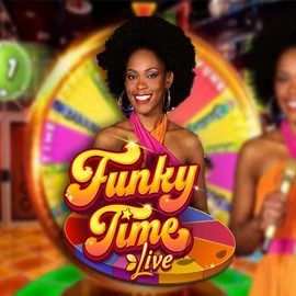 Funky Time logo – Live Casino by Evolution at Billybets Casino