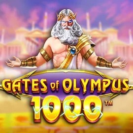 Gates of Olympus 1000 logo by Pragmatic Play Billybets Casino