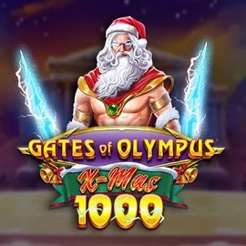 Gates of Olympus Xmas 1000 slot visual from Pragmatic Play available on billybetscasinoo.com