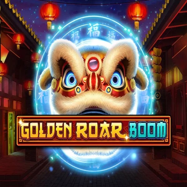 Golden Roar BOOM slot visual from Greentube available on billybetscasinoo.com
