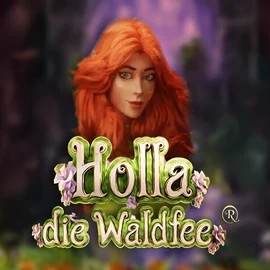 Holla die Waldfee slot logo by Hölle Games at Billybets Casino