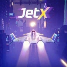 jetX logo by SmartSoft at Billybets Casino