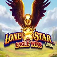 Slots logo of Lone Star Link Eagle Wins from Novomatic at Billybets Casino