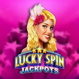 Lucky Spin Jackpots by Novomatic, showcased at billybetscasinoo.com – game logo