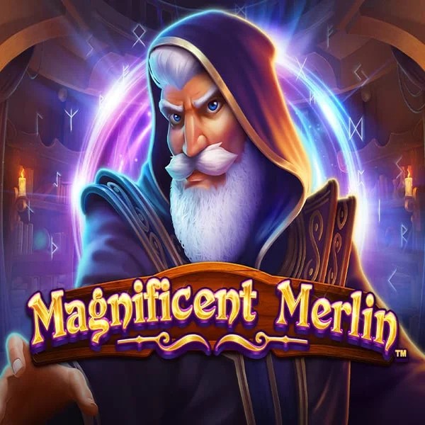 Magnificent Merlin logo – Slots by Greentube at Billybets Casino