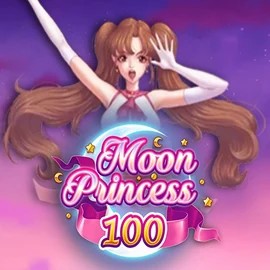 Slots logo of Moon Princess 100 from Play'n GO at Billybets Casino