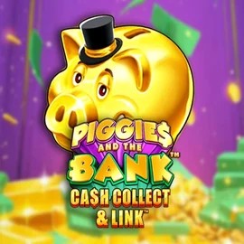 Piggies And The Bank Cash Collect & Link game by Origins – logo hosted on Billybets Casino