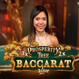 Prosperity Tree Baccarat online game logo by Evolution on billybetscasinoo.com