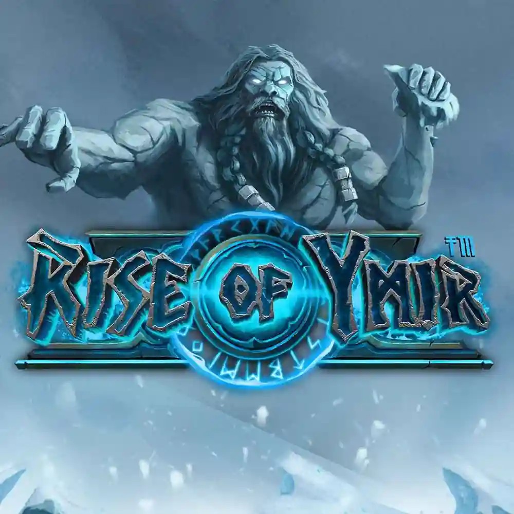 Rise of Ymir logo by Hacksaw Gaming at Billybets Casino
