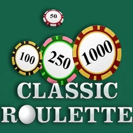 Roulette online game logo by OneTouch Games on billybetscasinoo.com