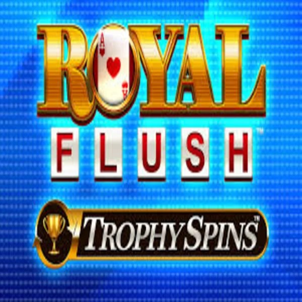Royal Flush Trophy Spins game by Greentube – logo hosted on Billybets Casino