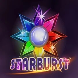 Starburst slot logo by NetEnt at Billybets Casino